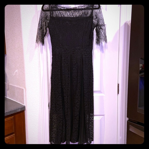 NWT Beautiful Black Dress - Picture 3 of 3